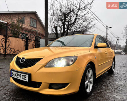 Желтый Мазда 3, объемом двигателя 1.6 л и пробегом 200 тыс. км за 3400 $, фото 2 на Automoto.ua