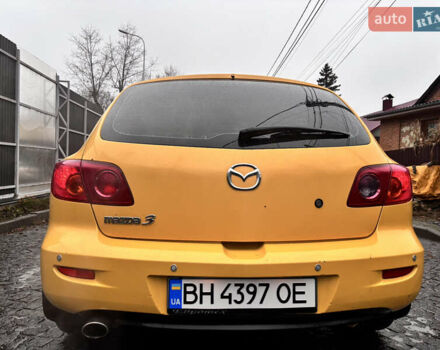 Желтый Мазда 3, объемом двигателя 1.6 л и пробегом 200 тыс. км за 3400 $, фото 5 на Automoto.ua