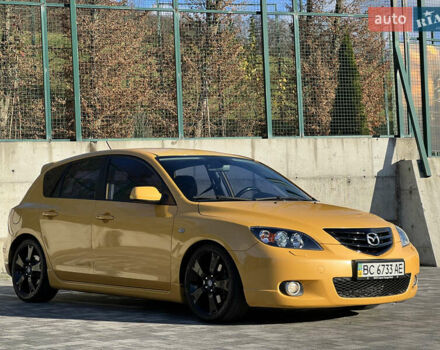 Желтый Мазда 3, объемом двигателя 2 л и пробегом 195 тыс. км за 6400 $, фото 3 на Automoto.ua
