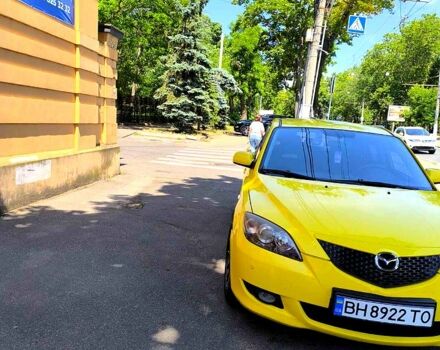 Желтый Мазда 3, объемом двигателя 1.6 л и пробегом 185 тыс. км за 5000 $, фото 2 на Automoto.ua