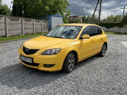 Жовтий Мазда 3, об'ємом двигуна 1.6 л та пробігом 176 тис. км за 4550 $, фото 1 на Automoto.ua