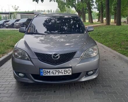 Серый Мазда 3, объемом двигателя 1.6 л и пробегом 252 тыс. км за 2899 $, фото 1 на Automoto.ua
