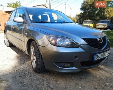 Серый Мазда 3, объемом двигателя 1.6 л и пробегом 208 тыс. км за 2450 $, фото 2 на Automoto.ua