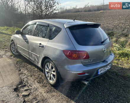 Серый Мазда 3, объемом двигателя 1.6 л и пробегом 467 тыс. км за 3400 $, фото 3 на Automoto.ua