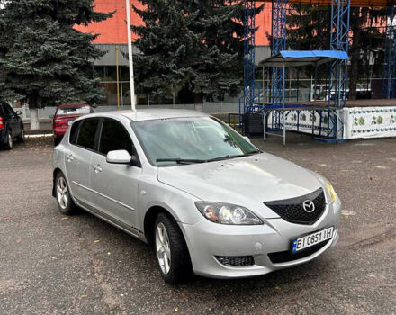 Серый Мазда 3, объемом двигателя 1.6 л и пробегом 282 тыс. км за 4100 $, фото 1 на Automoto.ua