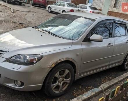 Серый Мазда 3, объемом двигателя 2 л и пробегом 145 тыс. км за 3999 $, фото 12 на Automoto.ua