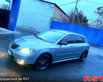Сірий Мазда 3, об'ємом двигуна 1.6 л та пробігом 205 тис. км за 4500 $, фото 2 на Automoto.ua