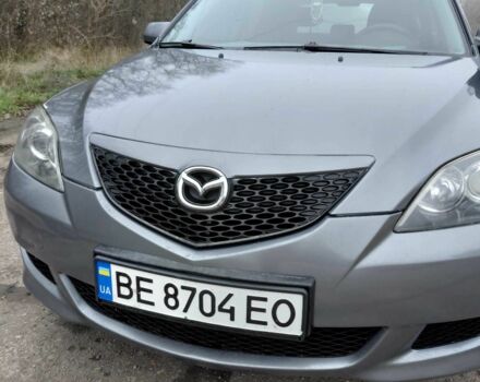 Сірий Мазда 3, об'ємом двигуна 1.6 л та пробігом 244 тис. км за 4500 $, фото 1 на Automoto.ua