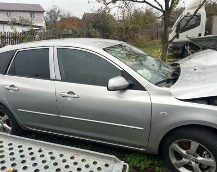 Серый Мазда 3, объемом двигателя 1.6 л и пробегом 220 тыс. км за 1250 $, фото 1 на Automoto.ua