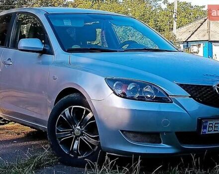 Серый Мазда 3, объемом двигателя 2 л и пробегом 260 тыс. км за 3500 $, фото 2 на Automoto.ua