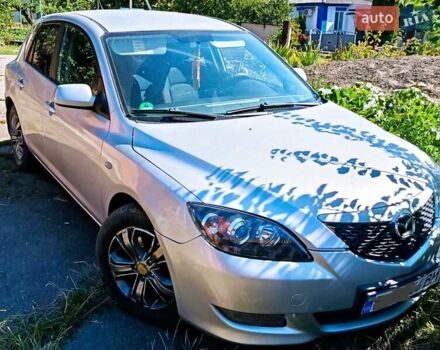 Серый Мазда 3, объемом двигателя 2 л и пробегом 260 тыс. км за 3500 $, фото 6 на Automoto.ua