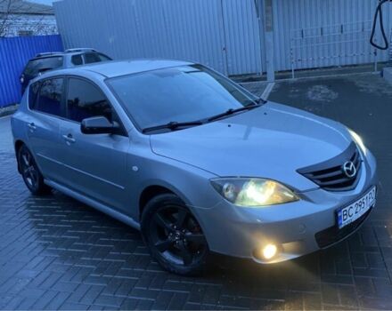 Серый Мазда 3, объемом двигателя 1.6 л и пробегом 240 тыс. км за 3499 $, фото 1 на Automoto.ua