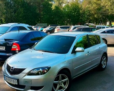Серый Мазда 3, объемом двигателя 2 л и пробегом 302 тыс. км за 4500 $, фото 2 на Automoto.ua