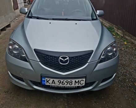 Серый Мазда 3, объемом двигателя 1.6 л и пробегом 206 тыс. км за 3950 $, фото 1 на Automoto.ua