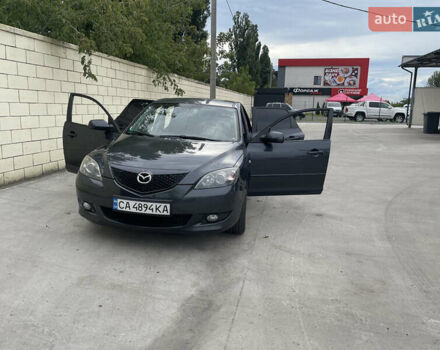 Серый Мазда 3, объемом двигателя 1.6 л и пробегом 274 тыс. км за 5200 $, фото 3 на Automoto.ua