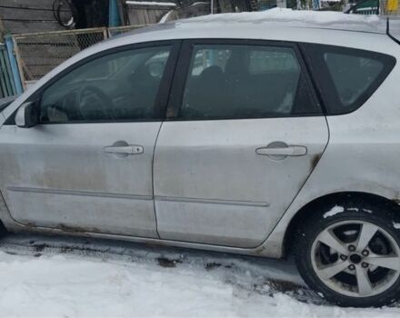 Серый Мазда 3, объемом двигателя 1.6 л и пробегом 237 тыс. км за 1100 $, фото 1 на Automoto.ua