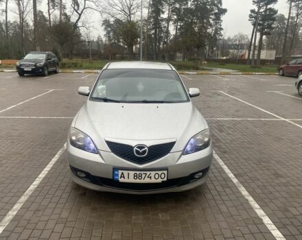 Серый Мазда 3, объемом двигателя 1.6 л и пробегом 196 тыс. км за 4500 $, фото 1 на Automoto.ua