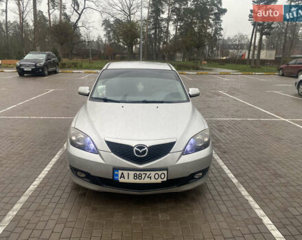 Серый Мазда 3, объемом двигателя 1.6 л и пробегом 196 тыс. км за 4500 $, фото 1 на Automoto.ua