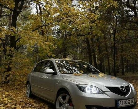 Сірий Мазда 3, об'ємом двигуна 1.6 л та пробігом 200 тис. км за 6300 $, фото 1 на Automoto.ua