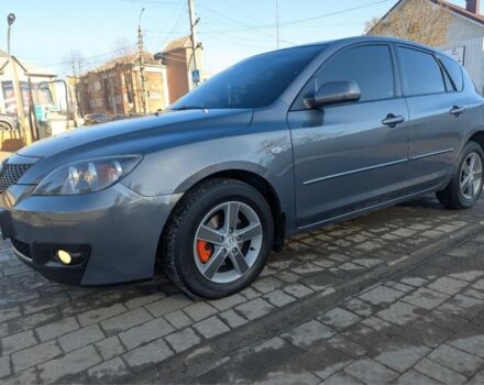 Серый Мазда 3, объемом двигателя 1.6 л и пробегом 217 тыс. км за 5499 $, фото 2 на Automoto.ua