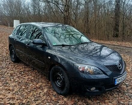 Серый Мазда 3, объемом двигателя 1.6 л и пробегом 228 тыс. км за 4550 $, фото 1 на Automoto.ua