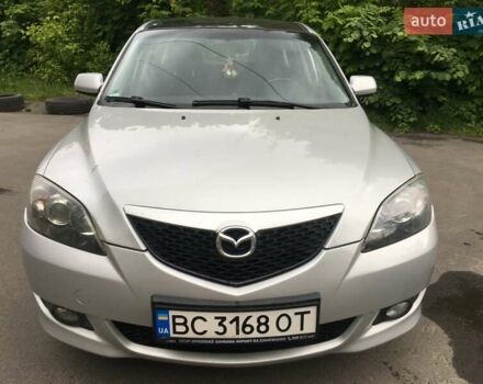 Серый Мазда 3, объемом двигателя 1.6 л и пробегом 212 тыс. км за 3500 $, фото 1 на Automoto.ua