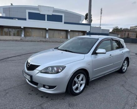 Серый Мазда 3, объемом двигателя 2 л и пробегом 170 тыс. км за 4800 $, фото 1 на Automoto.ua