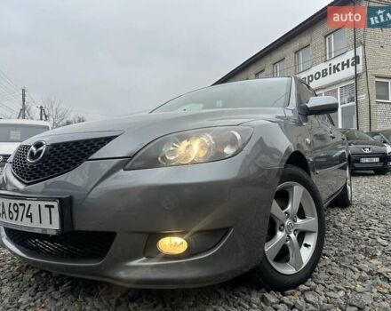 Сірий Мазда 3, об'ємом двигуна 1.6 л та пробігом 216 тис. км за 4800 $, фото 9 на Automoto.ua