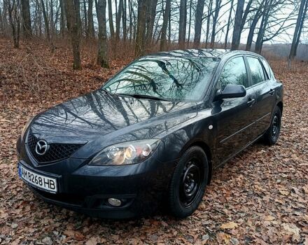 Серый Мазда 3, объемом двигателя 1.6 л и пробегом 228 тыс. км за 4550 $, фото 2 на Automoto.ua