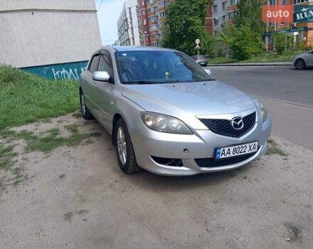 Серый Мазда 3, объемом двигателя 1.6 л и пробегом 300 тыс. км за 4200 $, фото 3 на Automoto.ua