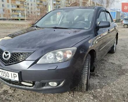 Серый Мазда 3, объемом двигателя 1.6 л и пробегом 212 тыс. км за 5999 $, фото 1 на Automoto.ua