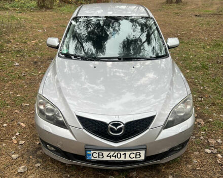 Серый Мазда 3, объемом двигателя 1.6 л и пробегом 217 тыс. км за 4300 $, фото 2 на Automoto.ua