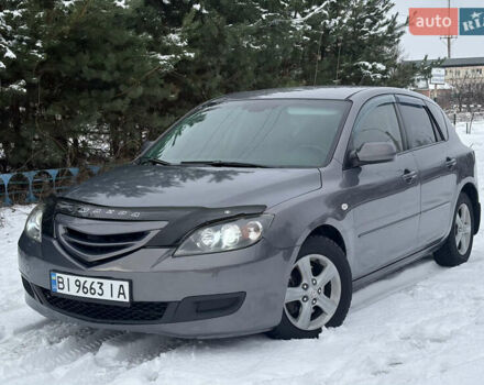 Серый Мазда 3, объемом двигателя 1.6 л и пробегом 200 тыс. км за 5999 $, фото 15 на Automoto.ua