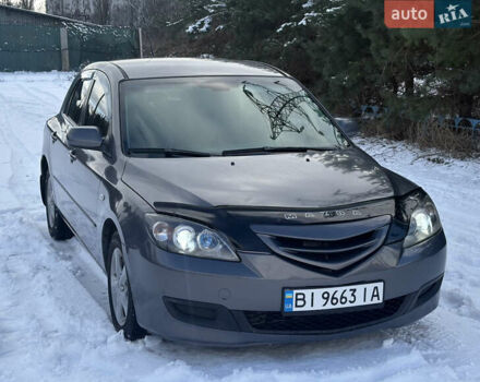 Серый Мазда 3, объемом двигателя 1.6 л и пробегом 200 тыс. км за 5999 $, фото 12 на Automoto.ua