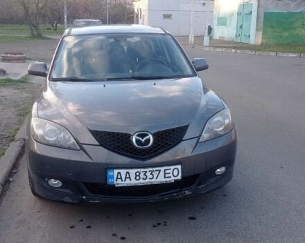 Серый Мазда 3, объемом двигателя 1.6 л и пробегом 204 тыс. км за 4300 $, фото 1 на Automoto.ua