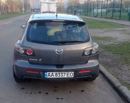 Серый Мазда 3, объемом двигателя 1.6 л и пробегом 204 тыс. км за 4300 $, фото 2 на Automoto.ua