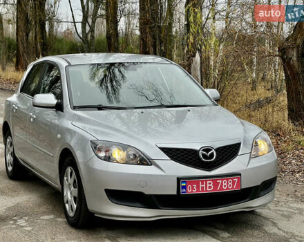 Серый Мазда 3, объемом двигателя 1.6 л и пробегом 163 тыс. км за 6250 $, фото 2 на Automoto.ua