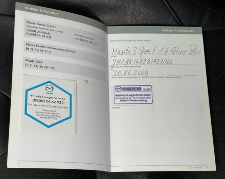 Серый Мазда 3, объемом двигателя 1.6 л и пробегом 225 тыс. км за 5700 $, фото 19 на Automoto.ua