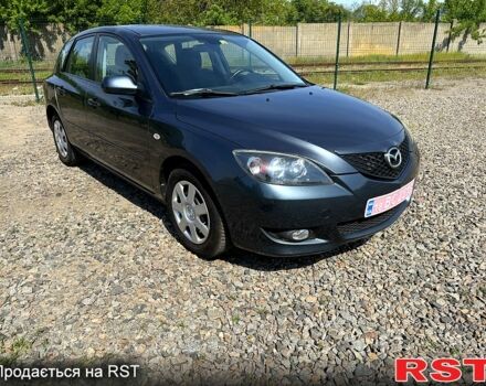 Серый Мазда 3, объемом двигателя 1.6 л и пробегом 153 тыс. км за 6200 $, фото 1 на Automoto.ua
