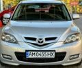 Серый Мазда 3, объемом двигателя 1.6 л и пробегом 170 тыс. км за 6850 $, фото 1 на Automoto.ua