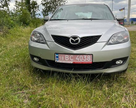 Серый Мазда 3, объемом двигателя 1.6 л и пробегом 206 тыс. км за 7400 $, фото 5 на Automoto.ua