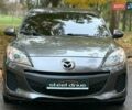 Серый Мазда 3, объемом двигателя 2 л и пробегом 160 тыс. км за 8699 $, фото 1 на Automoto.ua