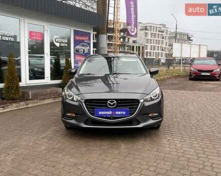 Серый Мазда 3, объемом двигателя 2 л и пробегом 90 тыс. км за 12800 $, фото 1 на Automoto.ua