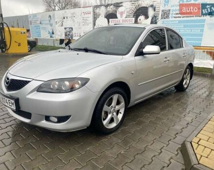 Серый Мазда 3, объемом двигателя 1.6 л и пробегом 282 тыс. км за 4600 $, фото 1 на Automoto.ua