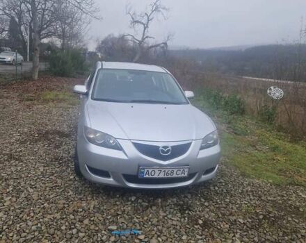 Серый Мазда 3, объемом двигателя 1.6 л и пробегом 240 тыс. км за 4500 $, фото 1 на Automoto.ua