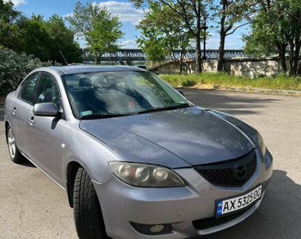 Серый Мазда 3, объемом двигателя 2 л и пробегом 330 тыс. км за 4000 $, фото 2 на Automoto.ua