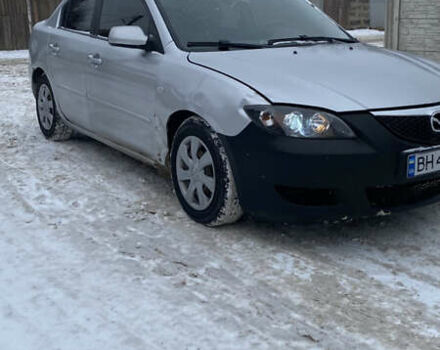 Серый Мазда 3, объемом двигателя 1.6 л и пробегом 315 тыс. км за 2550 $, фото 1 на Automoto.ua
