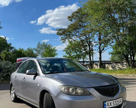Серый Мазда 3, объемом двигателя 2 л и пробегом 330 тыс. км за 4000 $, фото 4 на Automoto.ua