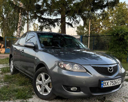 Сірий Мазда 3, об'ємом двигуна 1.6 л та пробігом 245 тис. км за 4300 $, фото 4 на Automoto.ua