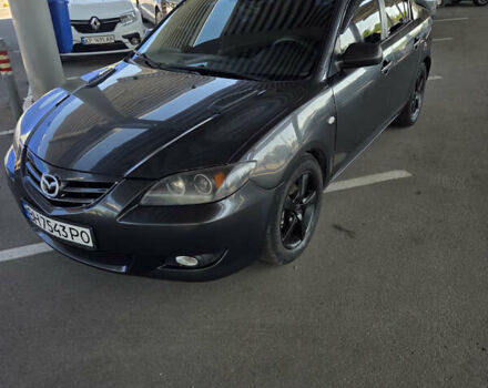 Серый Мазда 3, объемом двигателя 1.6 л и пробегом 177 тыс. км за 5200 $, фото 1 на Automoto.ua